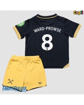 West Ham United James Ward-Prowse #8 Echipament de Fotbal Replică 2025-26 Copii Treilea (+ Șorturi)